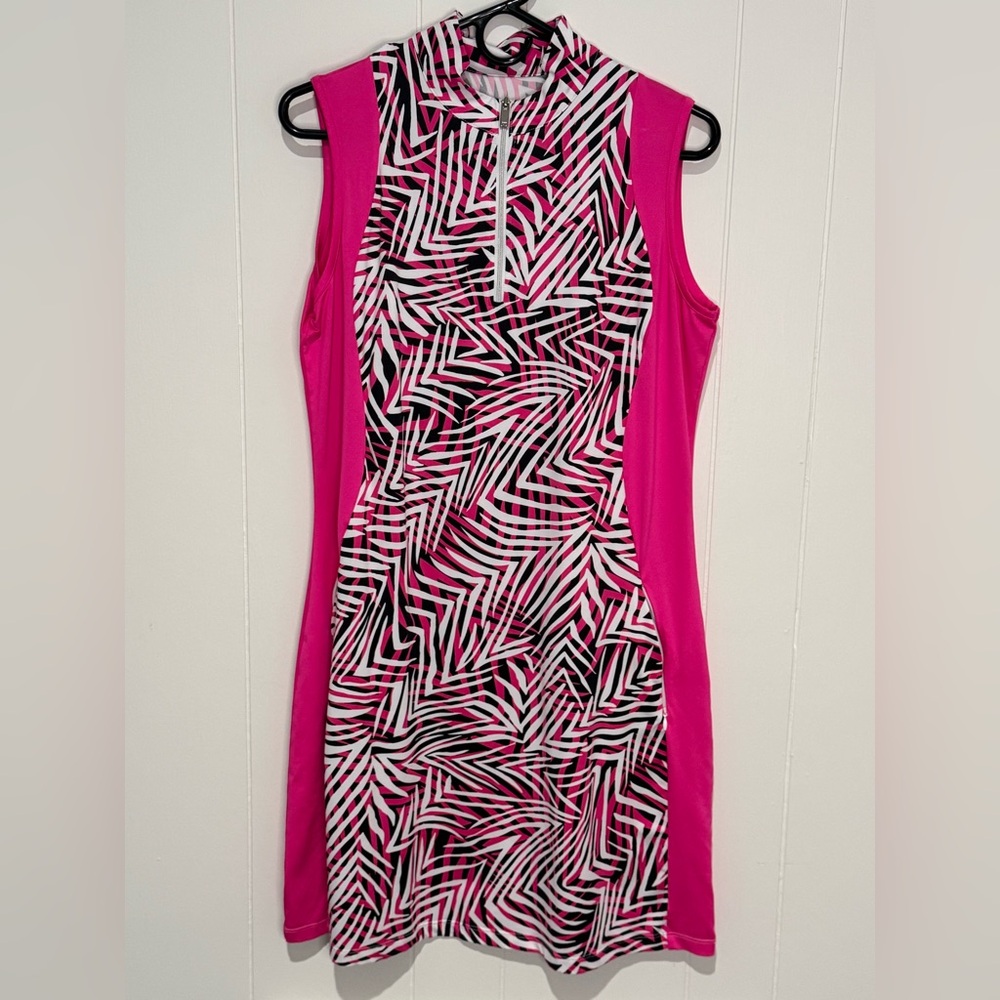 Tail Aeron Dress Luxuriant Foliage